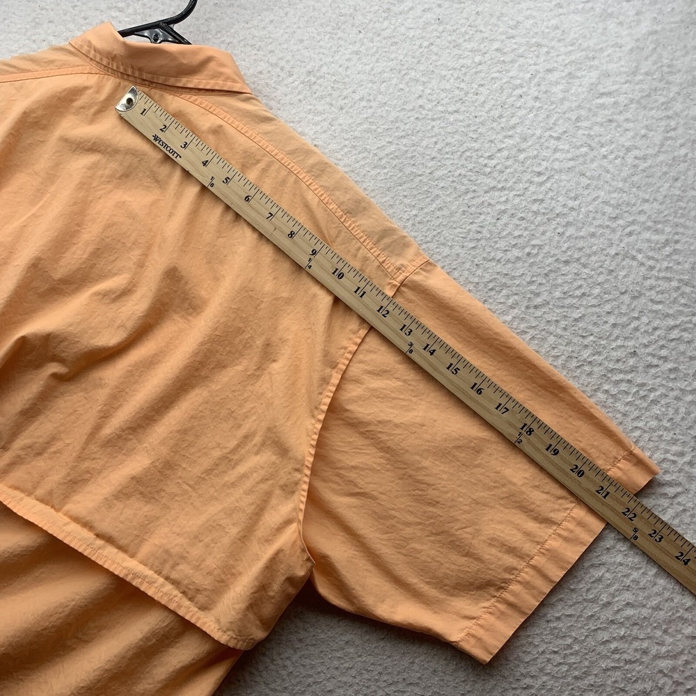 Columbia PFG Bonehead Shirt Mens Large Orange Fishing Outdoor Vented Dad FM7130 - Picture 8 of 10